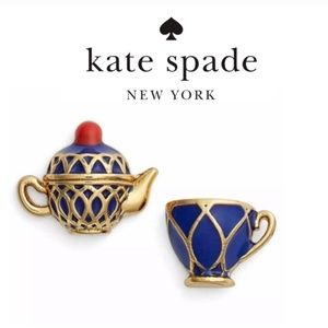 Kate Spade earrings tea cup earrings
